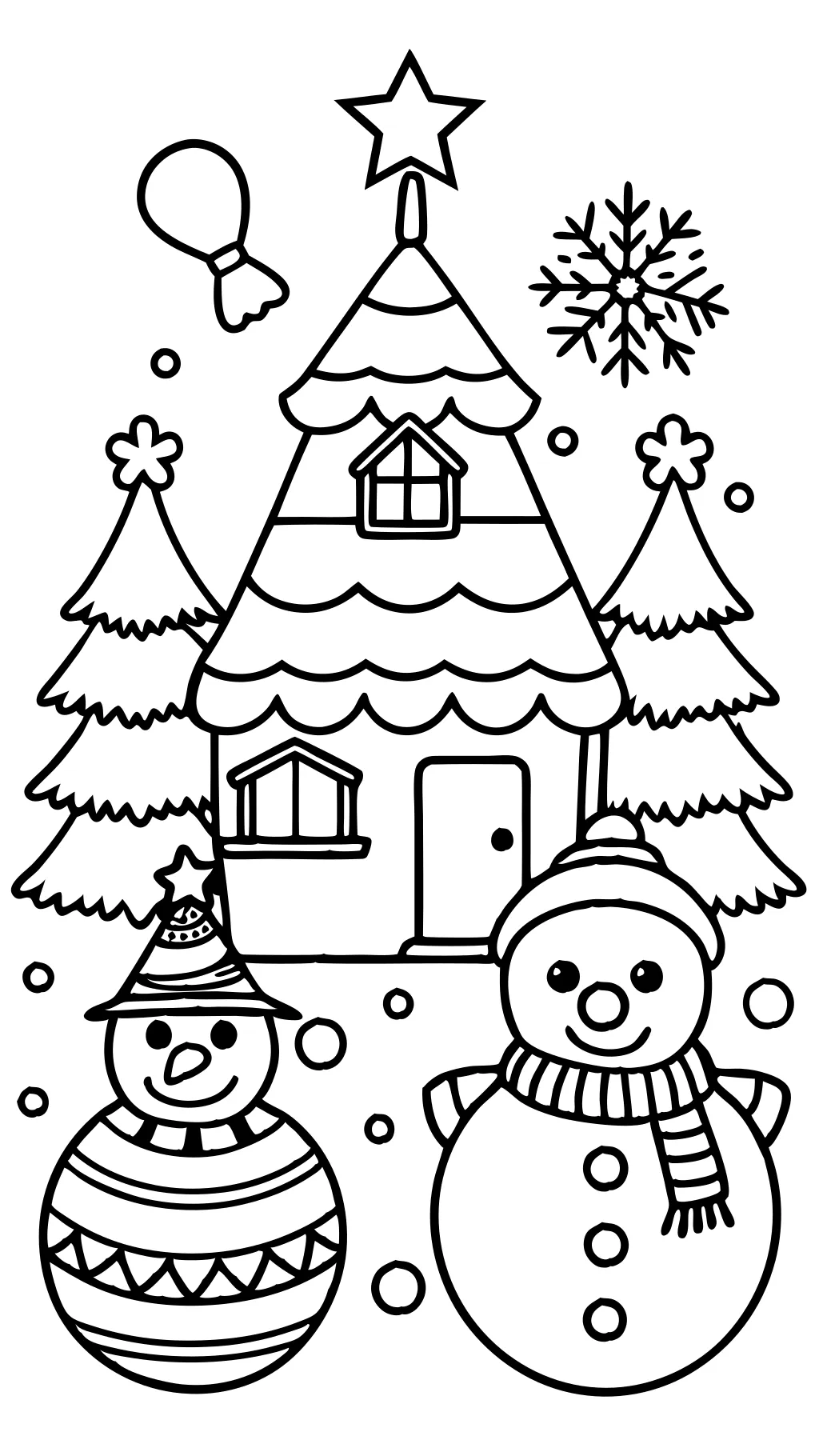 pages à colorier chirstmas